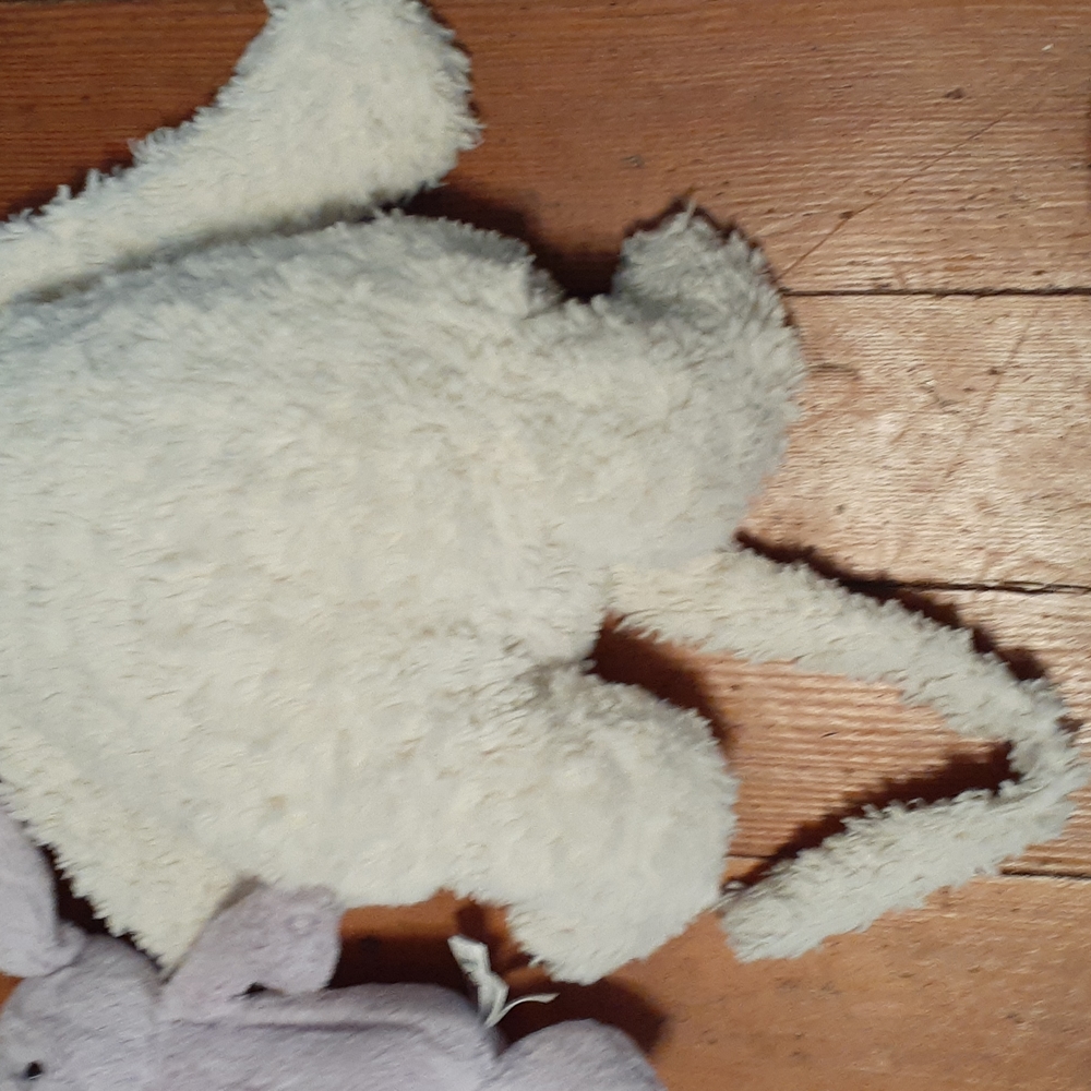 Jellycat Bashful Lilac Bunny and Cat Stuffed Animal  Soft Plush - Picture 5 of 7